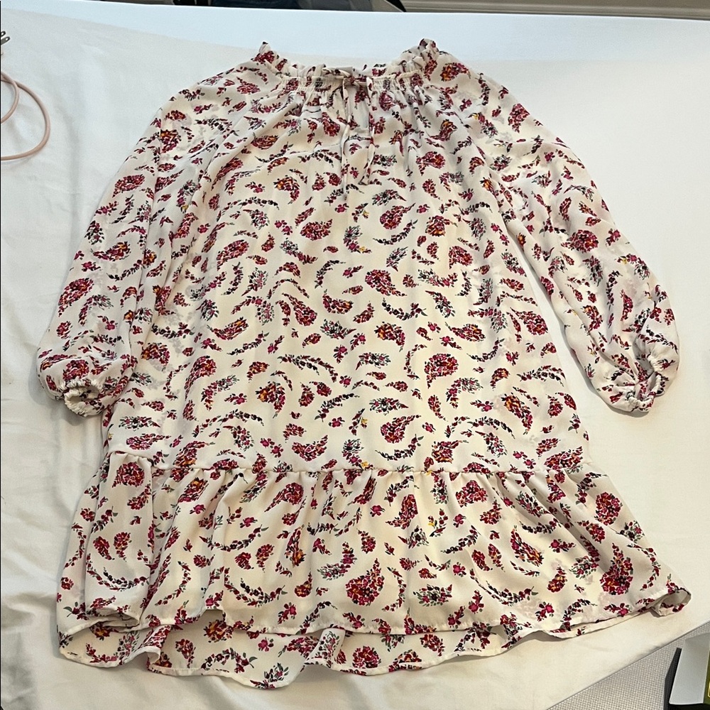 Floral Long Sleeve Dress